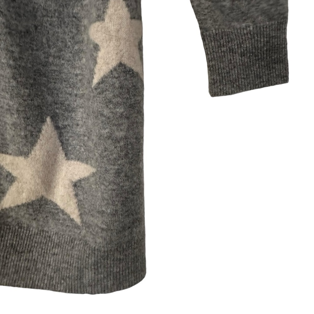Magaschoni Cashmere Star Cardigan Long Open Front Duster Small - Picture 10 of 15